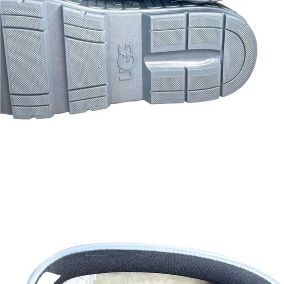 UGG Women Drizlita Rain Boots Shearling Lined Stormy Seas Grey Size 11 Women NEW - Picture 6 of 9